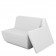 Canapé Modulable Rest - Module Gauche Blanc Vondom Jardinchic