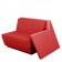 Canapé Modulable Rest - Module Gauche Rouge Vondom Jardinchic