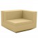 Canapé Modulable Vela - Module Gauche Beige Vondom Jardinchic