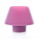 Photophore en Silicone - Mood Flame Face Fushia Royal VKB JardinChic