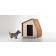 Niche Dog House N°1 avec Sculpture Emilio (vendue séparément) De Castelli Jardinchic