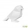 Oiseau Origami Bird Paper Format M Matt White Pottery Pots Jardinchic