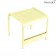 Petite Table Basse / Repose-Pieds Luxembourg Citron GivréFermob Jardinchic