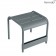 Petite Table Basse / Repose-Pieds Luxembourg Gris Orage Fermob Jardinchic