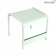 Petite Table Basse / Repose-Pieds Luxembourg Menthe Glaciale Fermob Jardinchic