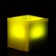 Photophore Cube Vert Anis Amira JardinChic