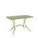 Table rectangulaire pliable Pigalle Verte Emu Jardinchic