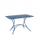 Table rectangulaire pliable Pigalle Bleu Emu Jardinchic