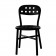 Lot de 2 Chaises empilables Pipe Chair Noir Magis JardinChic