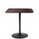 Table de Bistrot Pipe Table Carré Pied Noit Magis JardinChic