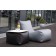 Plateau d'appoint sur Pouf Softbox Premium Noir Pusku Pusku Jardinchic