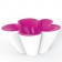 Pot Bicolore Agatha Blanc / Fuchsia Vondom JardinChic