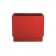 Pot Carré Basic Rouge Hobby Flower JardinChic