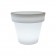 Pot Ikon Lumineux Neutre Euro3Plast JardinChic