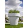 Pot Ikon 200cm Blanc Euro3Plast JardinChic