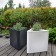 Pots Triton H48cm Noir et Blanc Pdconcept Jardinchic