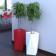 Pots Eris Rouge et Blanc Pdconcept Jardinchic