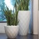 Pots Vases H45cm et H100cm Blancs Vondom Jardinchic