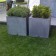 Pots Zinc Cube Domani Jardinchic