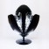Receveur de tri sélectif Ovetto Noir Détouré Habitare Art Design JardinChic 