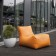 Pouf Lounge Premium Orange Pusku Pusku Jardinchic