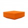 Pouf / Chaise Longue Vela Orange Vondom Jardinchic