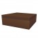 Pouf Quadrat 120 Bronze Vondom Jardinchic