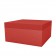 Pouf Quadrat 80 Rouge Vondom Jardinchic