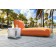 Pouf Sunbed Orange Pusku Pusku Jardinchic