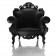 Fauteuil Proust Noir Magis JardinChic