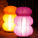 Lampes Pyrale Orange et Violet Fuchsia Paradedesign Jardinchic