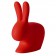Chaise Rabbit Chair Red Qeeboo Jardinchic