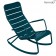 Rocking-Chair Luxembourg Bleu Acapulco Fermob Jardinchic