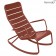 Rocking-Chair Luxembourg Ocre Rouge Fermob Jardinchic