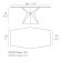 Dimensions Table Rectangle Vertex Vondom Jardinchic