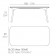 Dimensions Table Sloo 180x90cm Vondom Jardinchic