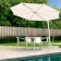 Parasol Spectra Rond Mât Incliné Voile Beige Umbrosa Jardinchic