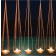 Suspension Coupelle & bougie noire Amira JardinChic