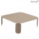 Table Basse Carrée Bebop H29cm Muscade Fermob Jardinchic