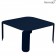 Table Basse Carrée Bebop H42cm Bleu Abysse Fermob Jardinchic