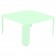Table Basse Carrée Bebop H42cm Vert Opaline Fermob Jardinchic
