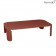 Table Basse Rectangulaire Bebop H29cm Ocre Rouge Fermob Jardinchic