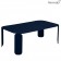 Table Basse Rectangulaire Bebop H29cm Bleu Abysse Fermob Jardinchic
