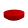 Table Basse Ronde Rouge Vela Vondom JardinChic