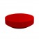 Table Basse Ronde Rouge Vela Vondom JardinChic