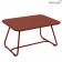 Table Basse Sixties Ocre Rouge Fermob Jardinchic
