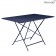Table Bistro 117 x 77cm Bleu Abysse Fermob Jardinchic