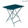 Table Bistro 77 x 57cm Bleu Acapulco Fermob Jardinchic