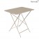 Table Bistro 77 x 57cm Muscade Fermob Jardinchic