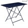 Table Bistro 97 x 57cm Bleu Abysse Fermob Jardinchic